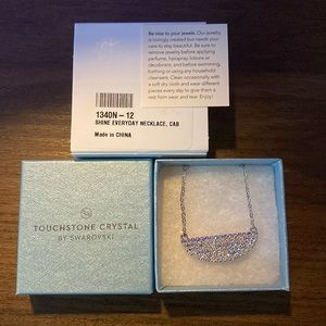 NEW Touchstone Crystal Shine Everyday Necklace